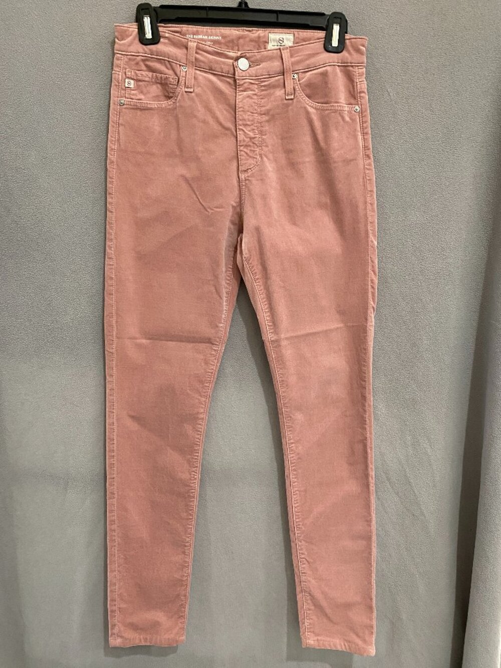 AG Farrah Skinny Pink High Rise Jeans Women’s 28R Stretch